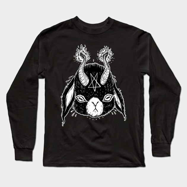 HELL GOAT Long Sleeve T-Shirt by lOll3